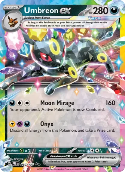 Umbreon ex · Prismatic Evolutions 060