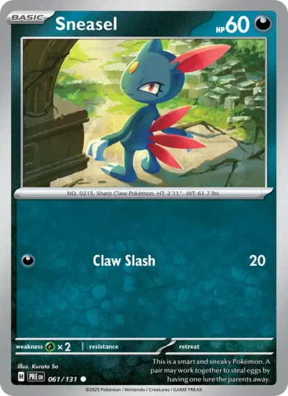 Sneasel · Prismatic Evolutions 061