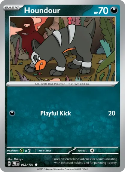 Houndour · Prismatic Evolutions 062