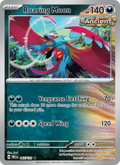 Roaring Moon · Prismatic Evolutions 065