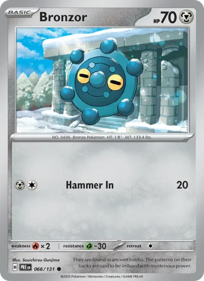 Bronzor · Prismatic Evolutions 066