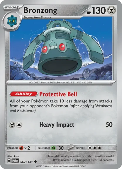 Bronzong · Prismatic Evolutions 067