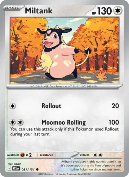 Miltank · Prismatic Evolutions 081