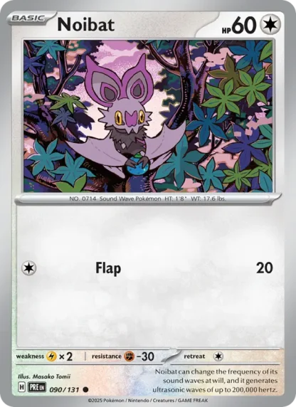 Noibat · Prismatic Evolutions 090