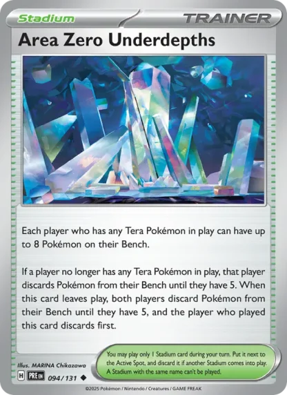 Area Zero Underdepths · Prismatic Evolutions 094