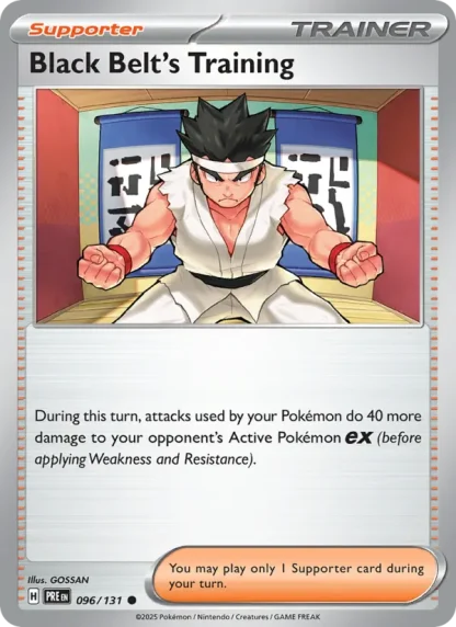Black Belt's Training · Prismatic Evolutions 096