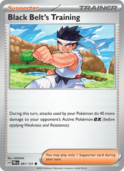 Black Belt's Training · Prismatic Evolutions 097