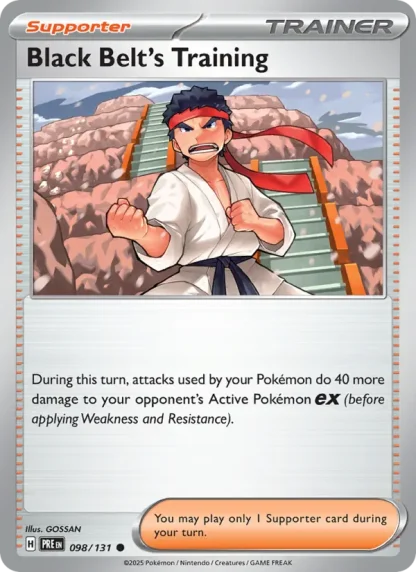 Black Belt's Training · Prismatic Evolutions 098