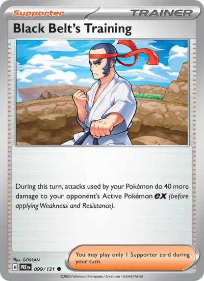 Black Belt's Training · Prismatic Evolutions 099