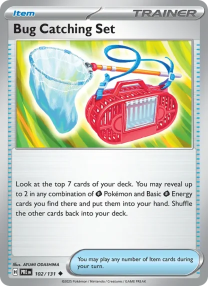 Bug Catching Set · Prismatic Evolutions 102