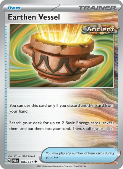 Earthen Vessel · Prismatic Evolutions 106