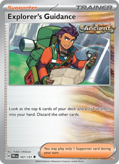Explorer's Guidance · Prismatic Evolutions 107