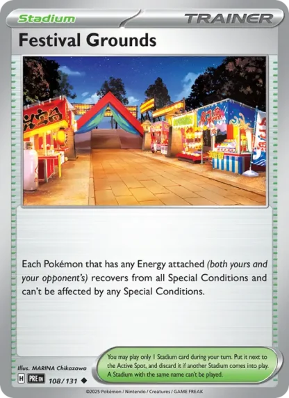 Festival Grounds · Prismatic Evolutions 108