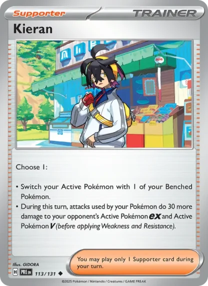Kieran · Prismatic Evolutions 113
