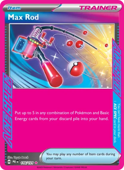 Max Rod · Prismatic Evolutions 116