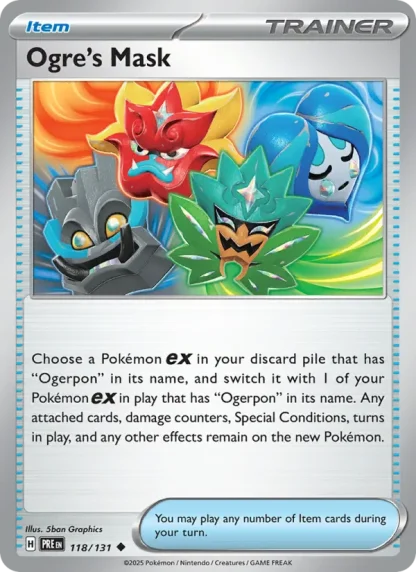 Ogre's Mask · Prismatic Evolutions 118
