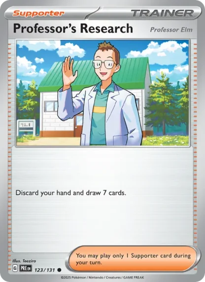 Professor's Research · Prismatic Evolutions 123