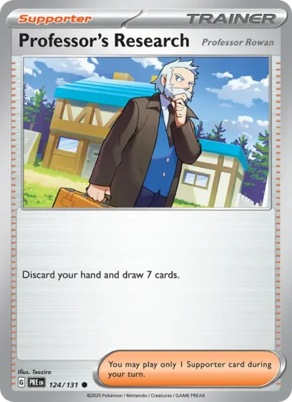 Professor's Research · Prismatic Evolutions 124
