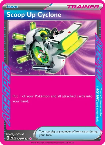 Scoop Up Cyclone · Prismatic Evolutions 128