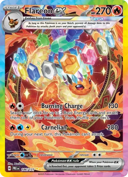 Flareon ex · Prismatic Evolutions 146