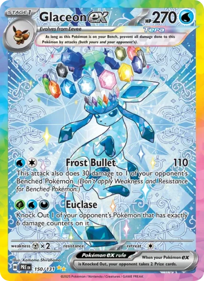 Glaceon ex · Prismatic Evolutions 150