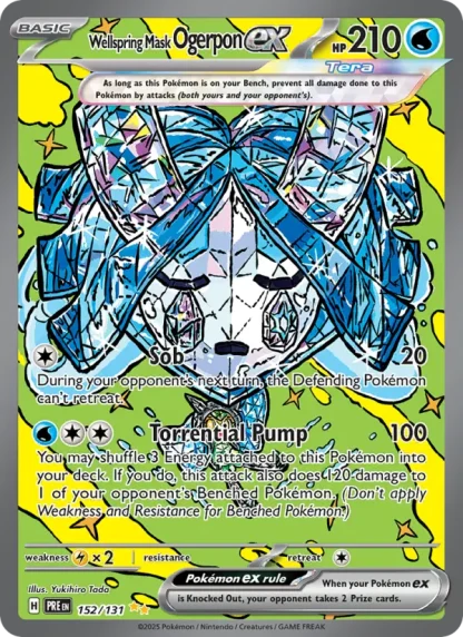 Wellspring Mask Ogerpon ex · Prismatic Evolutions 152