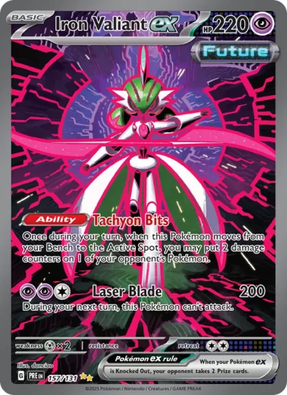Iron Valiant ex · Prismatic Evolutions 157