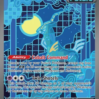 Iron Crown ex  ·  Prismatic Evolutions 158