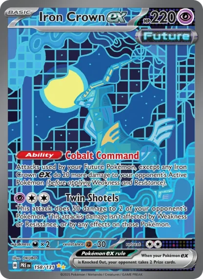 Iron Crown ex · Prismatic Evolutions 158