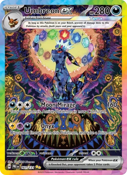 Umbreon ex · Prismatic Evolutions 161