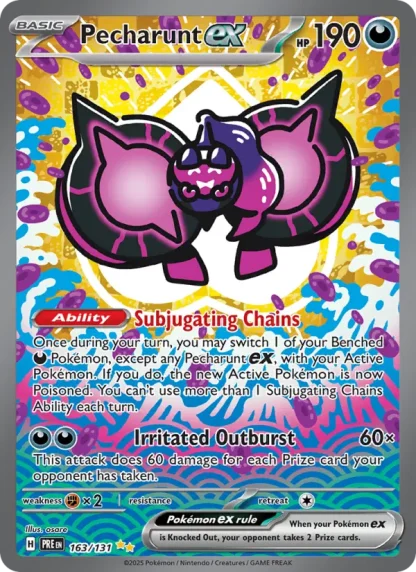 Pecharunt ex · Prismatic Evolutions 163