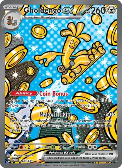 Gholdengo ex · Prismatic Evolutions 164