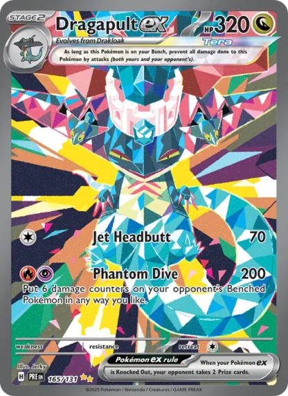 Dragapult ex · Prismatic Evolutions 165