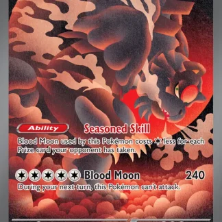 Bloodmoon Ursaluna ex  ·  Prismatic Evolutions 168