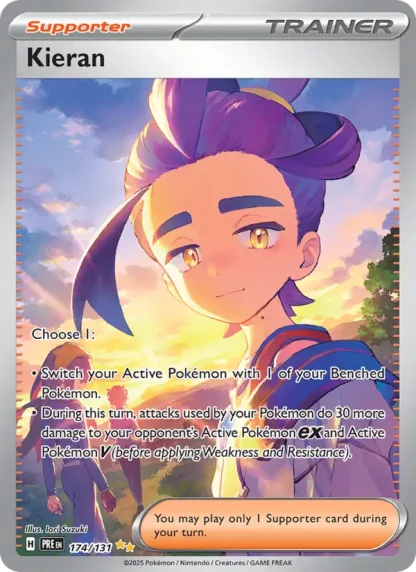 Kieran · Prismatic Evolutions 174