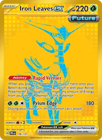 Iron Leaves ex · Prismatic Evolutions 176