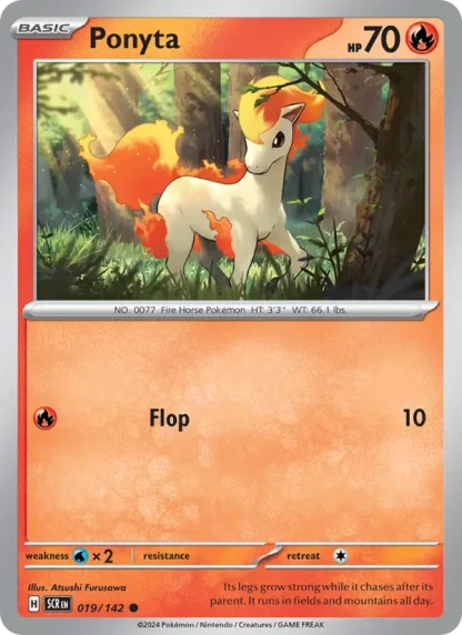 Ponyta · Stellar Crown 019