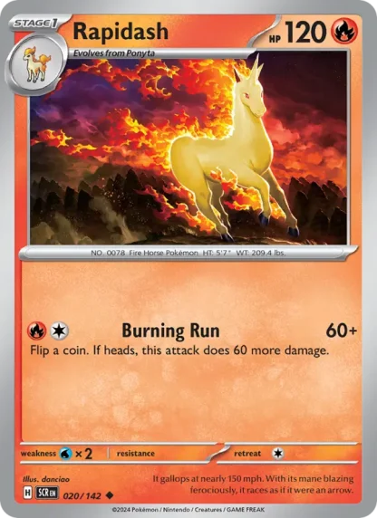 Rapidash · Stellar Crown 020