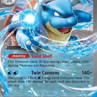 Blastoise ex  ·  Stellar Crown 030