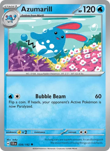Azumarill · Stellar Crown 034