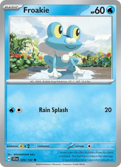 Froakie · Stellar Crown 039