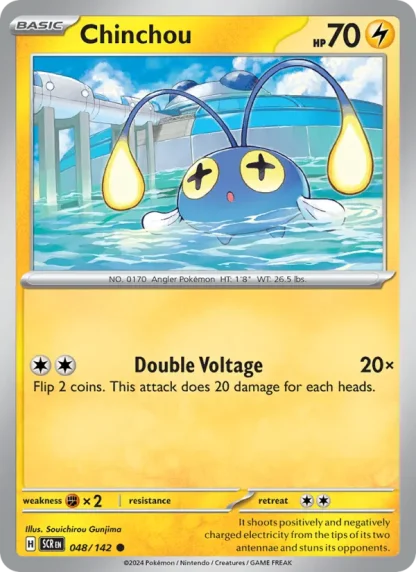 Chinchou · Stellar Crown 048
