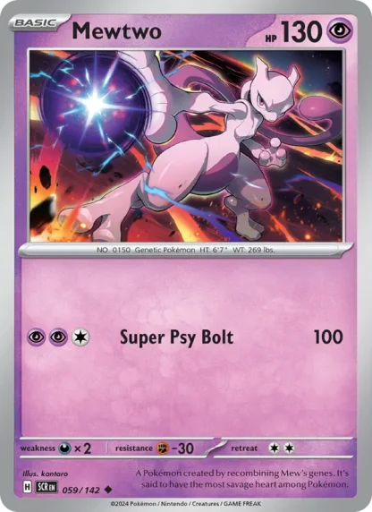 Mewtwo · Stellar Crown 059