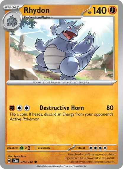 Rhydon · Stellar Crown 075