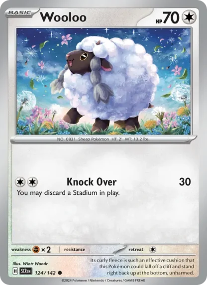 Wooloo · Stellar Crown 124
