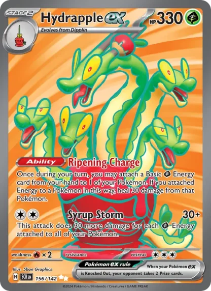Hydrapple ex · Stellar Crown 156