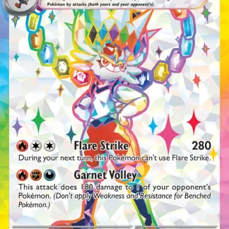 Cinderace ex  ·  Stellar Crown 157
