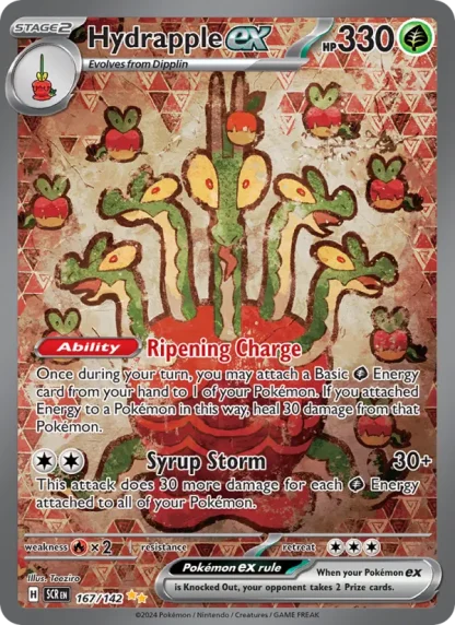 Hydrapple ex · Stellar Crown 167