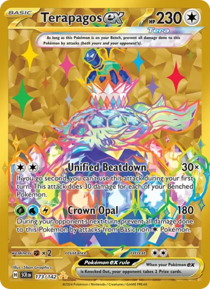 Terapagos ex · Stellar Crown 173
