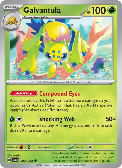 Galvantula · Shrouded Fable 002